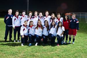 La squadra di calcio femminile di Rimini