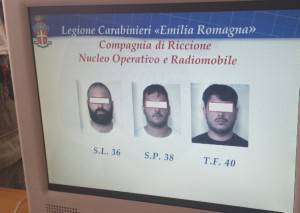 gli arrestati (Newsrimini.it)