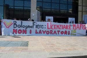 protesta fiera bologna