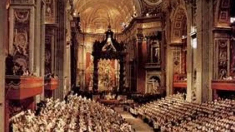 un’istantanea del Concilio Vaticano II