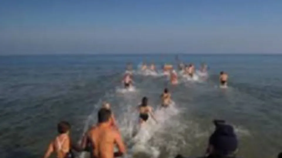 Il tuffo del primo gennaio negli anni scorsi
