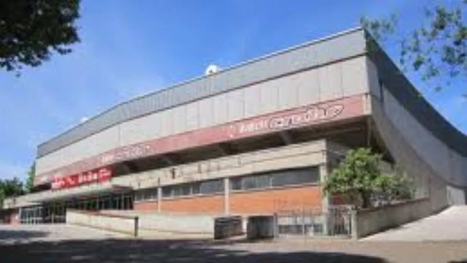 Il palasport Flaminio di Rimini
