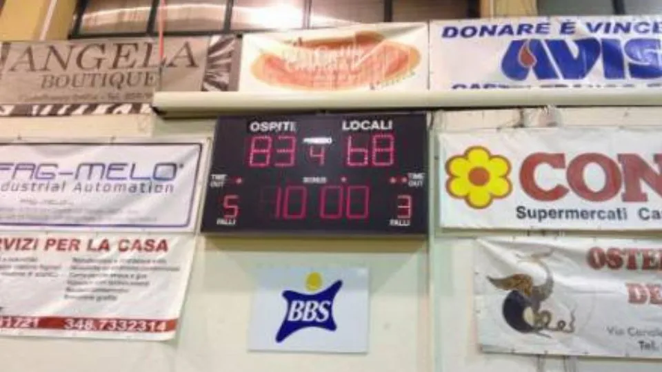 Il tabellone finale
