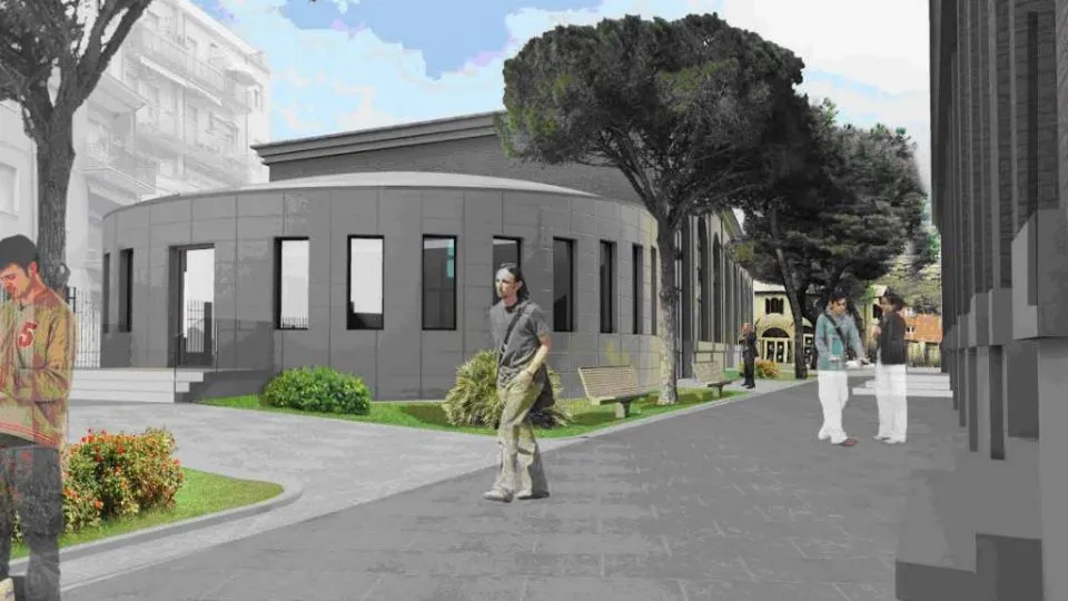 un rendering del progetto
