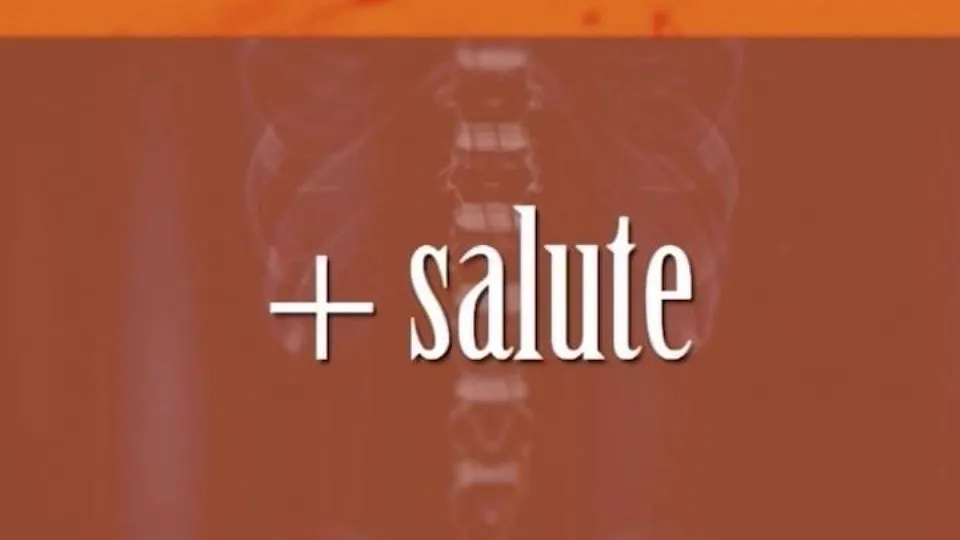 + salute