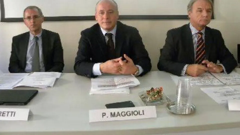 i tre presidenti in conferenza stampa
