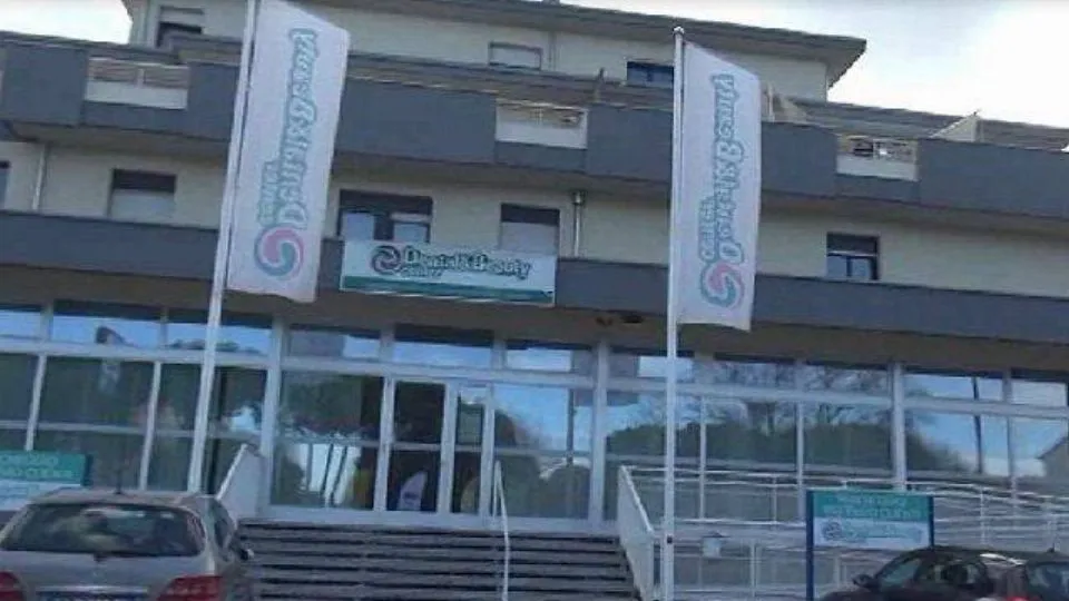 la vecchia sede Dental & Beauty 
