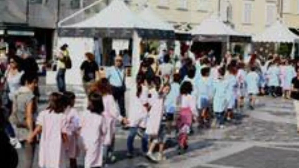 Bimbi al Festival Francescano