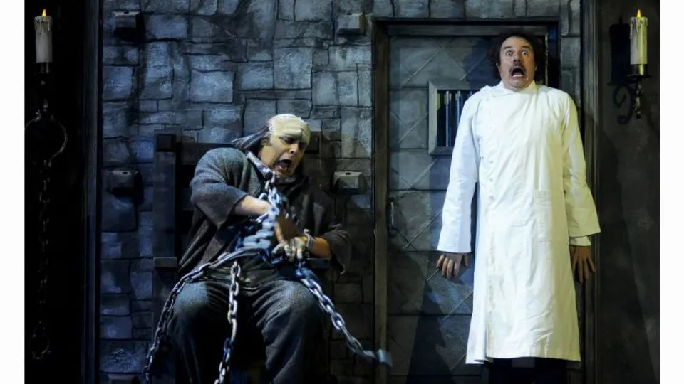 Una scena di Frankenstein junior, il musical