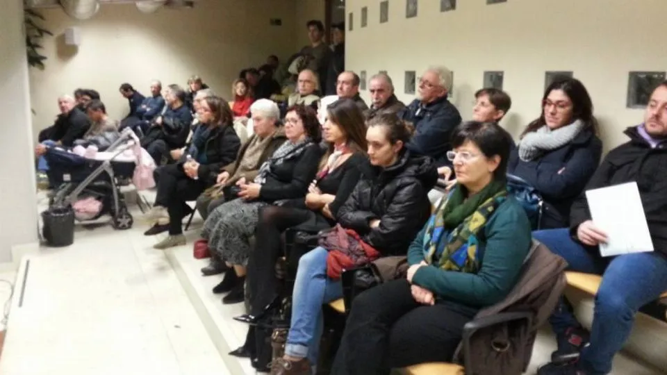 I residenti al consiglio comunale tematico
