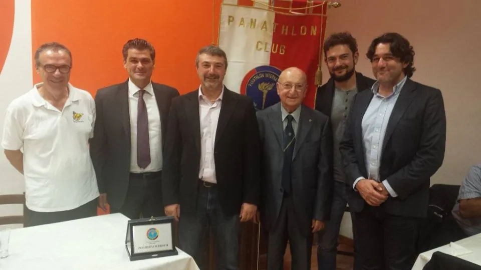 I presidente intervenuti alla conviviale

