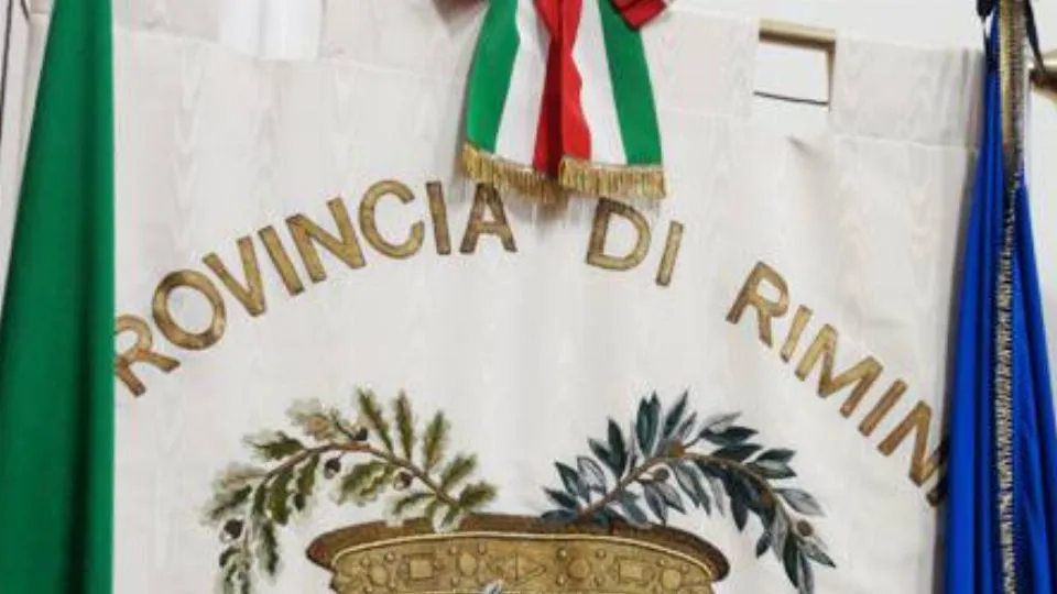 lo stemma della provincia di Rimini
