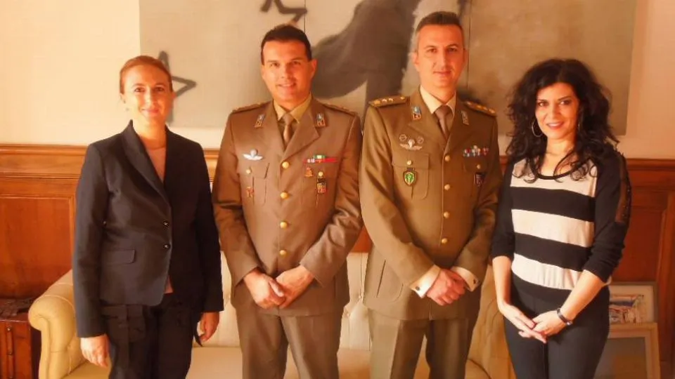 La visita in residenza comunale