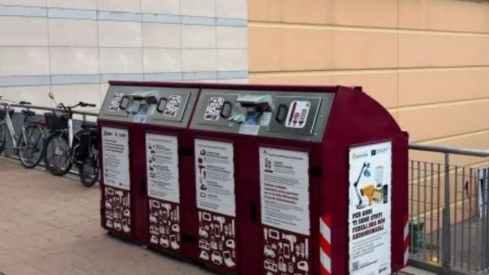I cassonetti intelligenti al Centro Commerciale ‘le Befane’