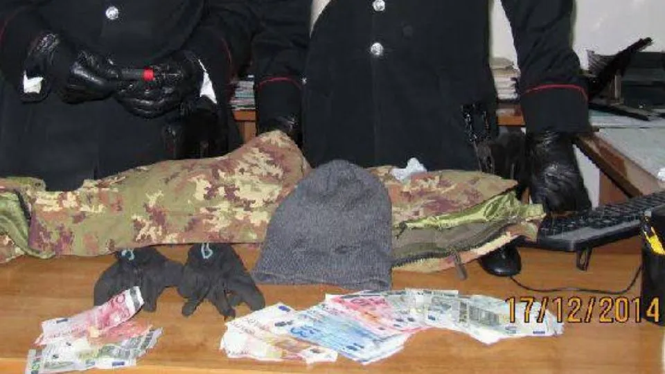 la refurtiva recuperata dai carabinieri
