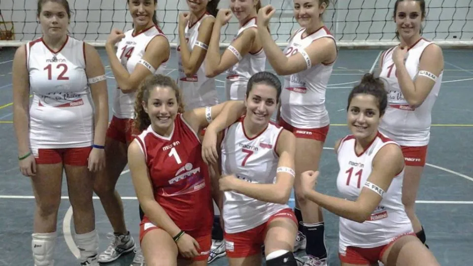 L’Under 18 del Riviera Volley