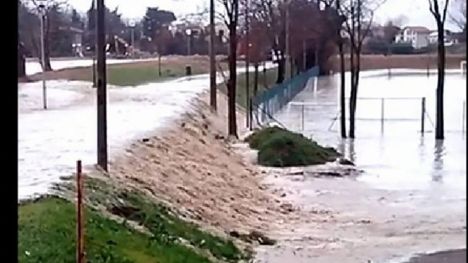 esondazione del fiume Uso