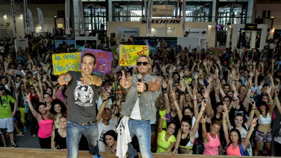 I Gemelli Diversi coi fan a Rimini Wellness