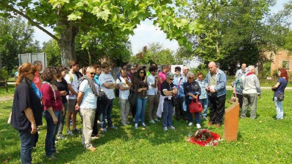 la delegazione dell’Anpi riminese