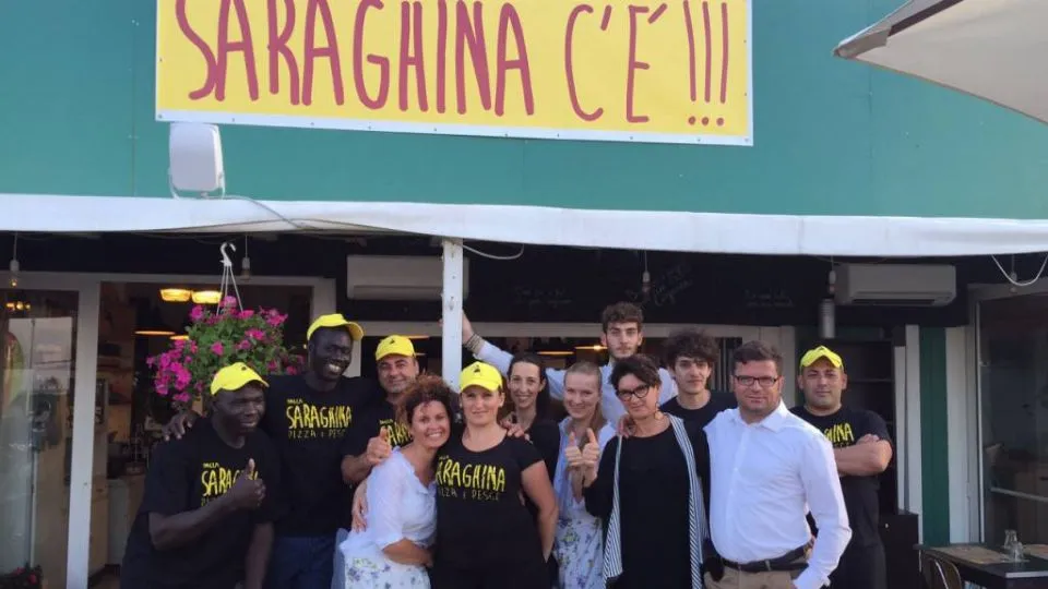 Lo staff alla riapertura