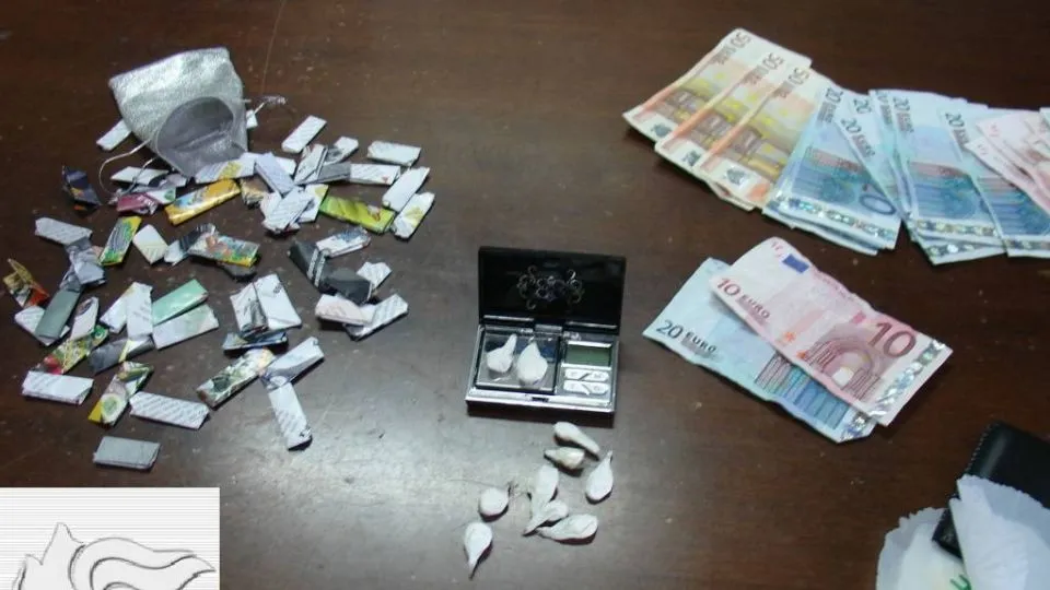 La droga sequestrata