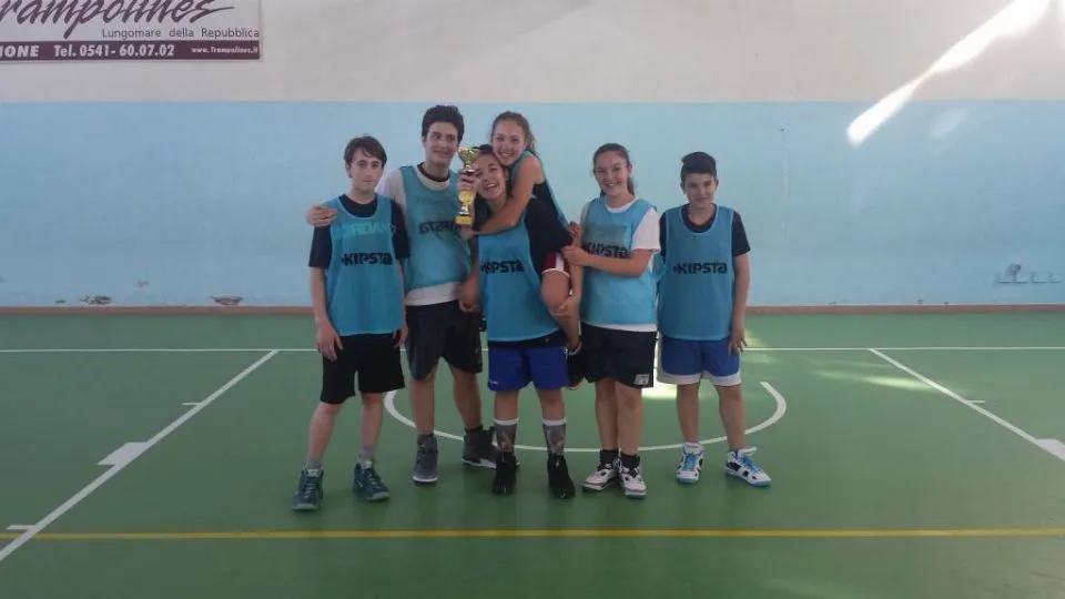 La squadra della Scuola Geo Cenci