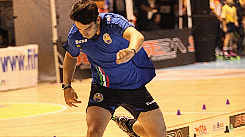 Eric Zaghini in Speed Slalom