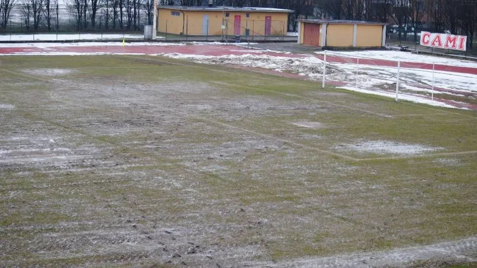 Le condizioni in cui si presentava il terreno del Ballotta domenica