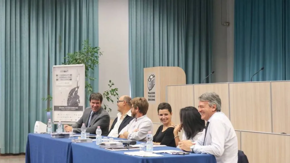 la conferenza stampa
