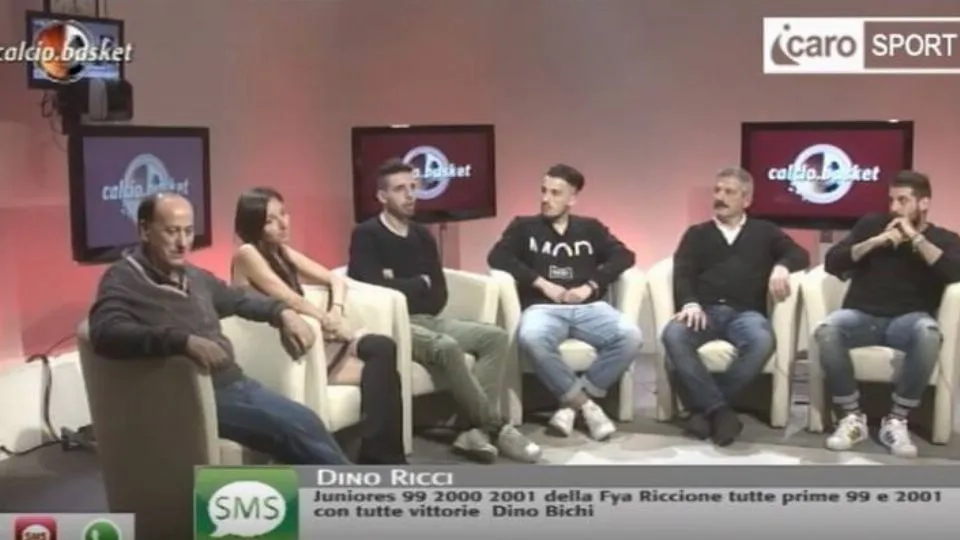 Lo studio di Calcio.Basket del 30 novembre 2015
