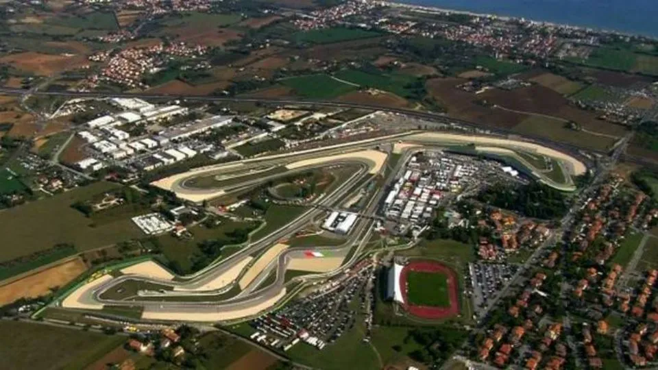 il misano world circuit dall’alto