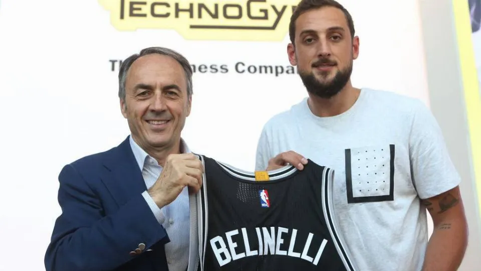 Nerio Alessandri a Rimini Wellness con Marco Belinelli