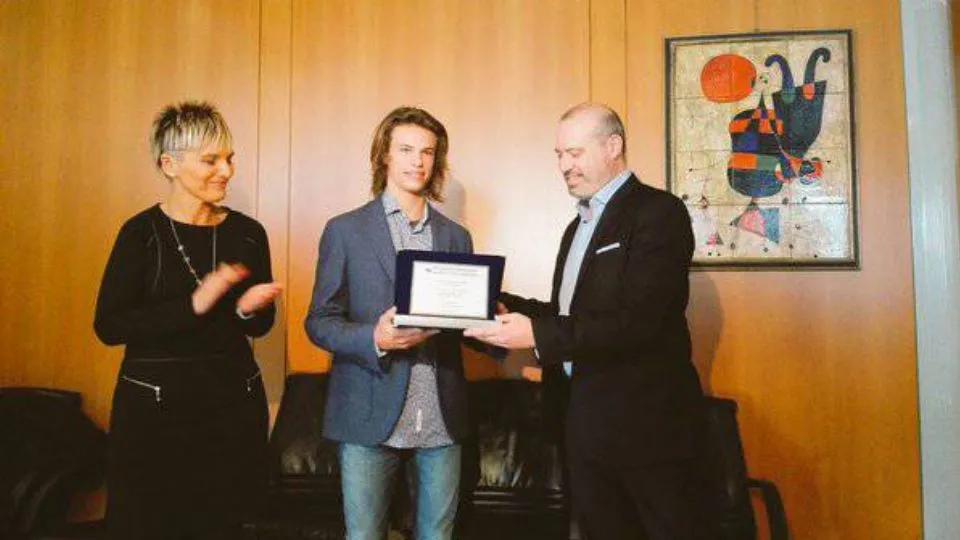 La premiazione
