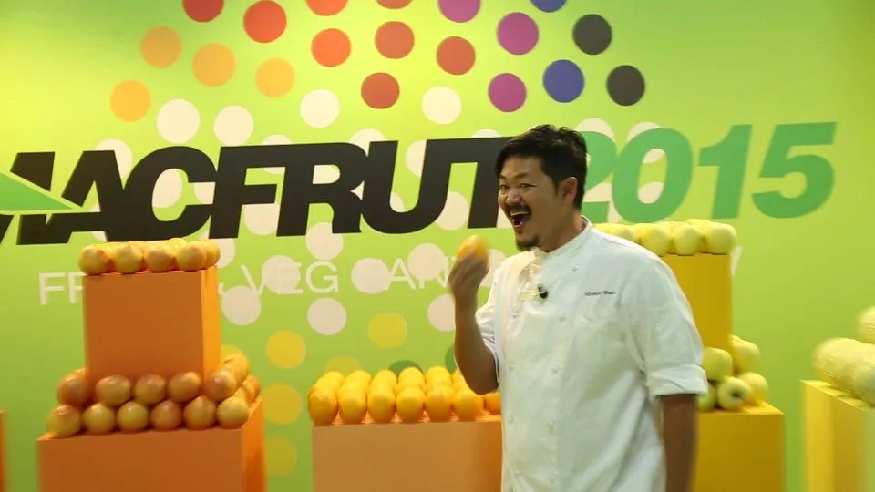 Lo chef Hiro protagonista di uno showcooking dedicato a frutta e verdura a Macfrut

