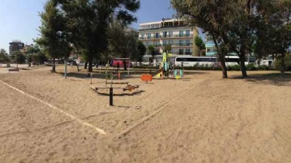 la nuova area giochi di Rivazzurra
