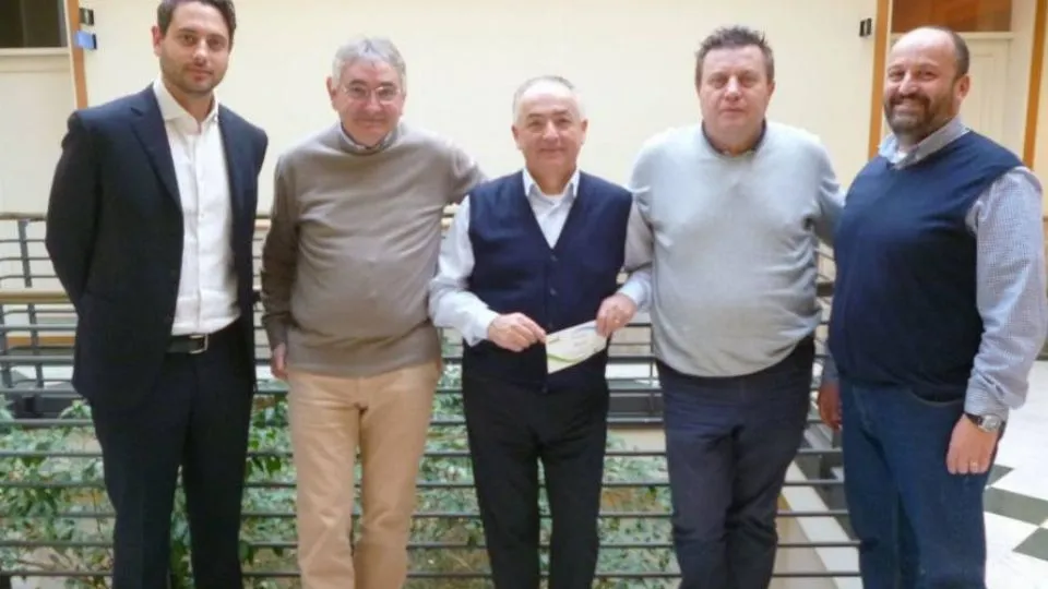 foto di gruppo in conferenza stampa