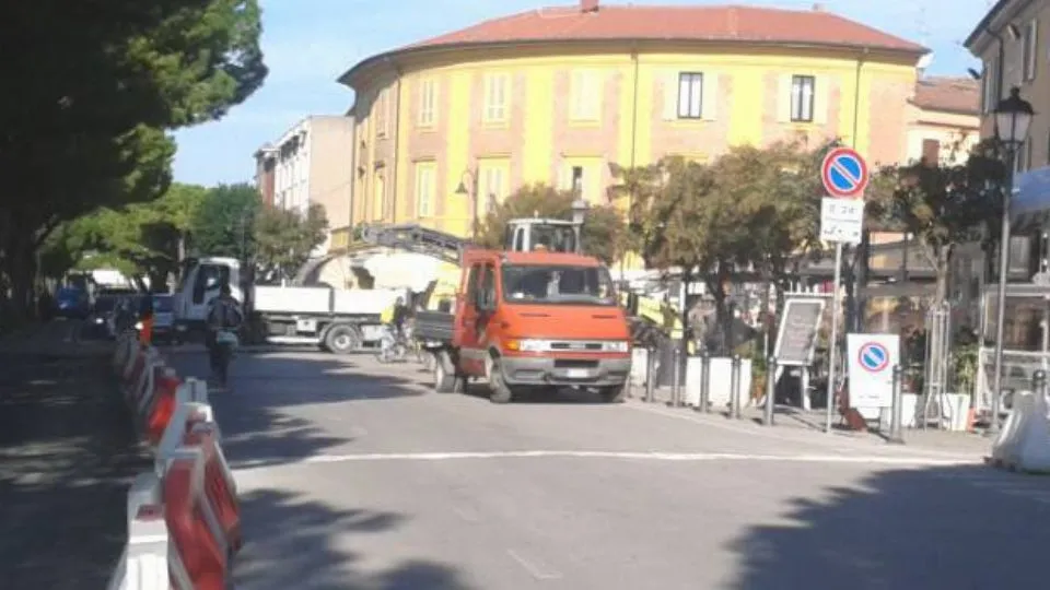 lavori al Borgo