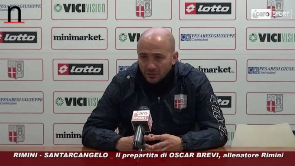 Oscar Brevi alla vigilia del derby col Santarcangelo
