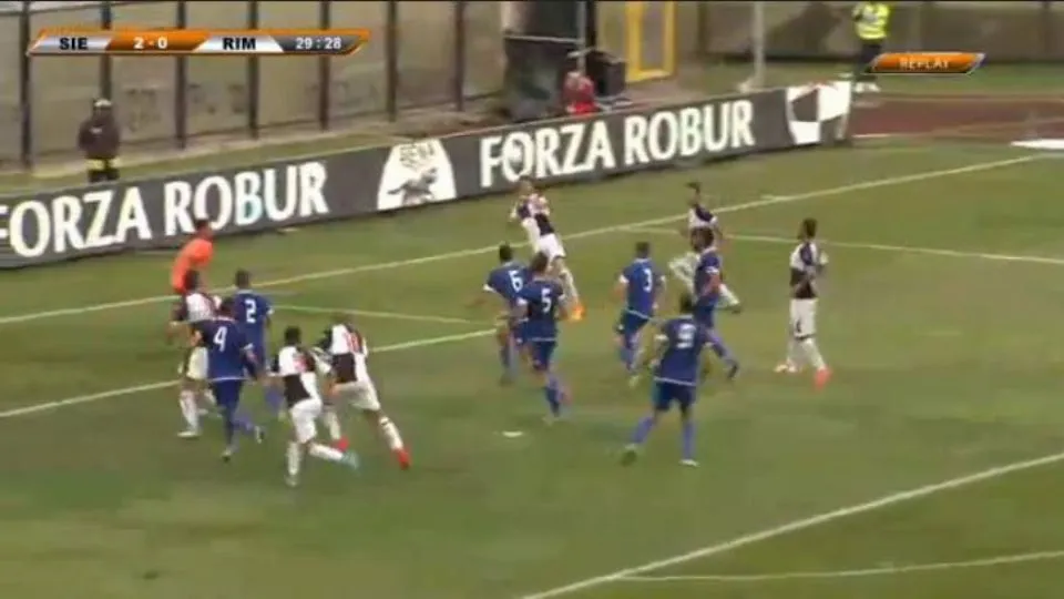 Il 2-0 di Celiento (Sportube)
