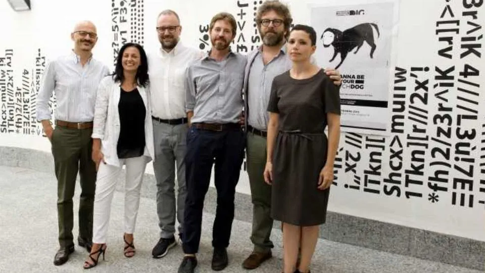 la foto alla presentazione milanese del Dig