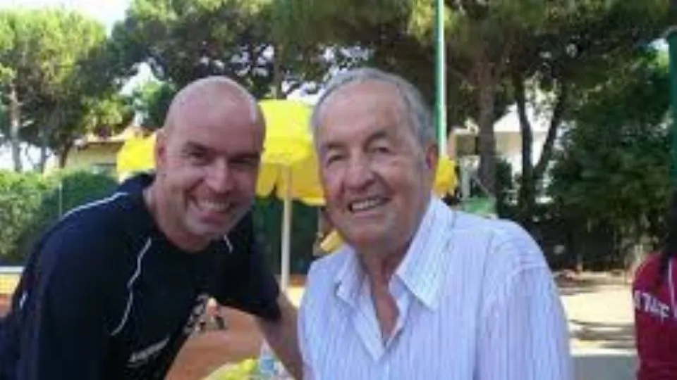 Piero Serafini con il figlio Fabrizio