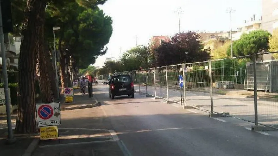 lavori del TRC a Riccione
