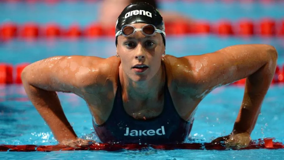Federica Pellegrini e gli altri big del nuoto italiano a Riccione
