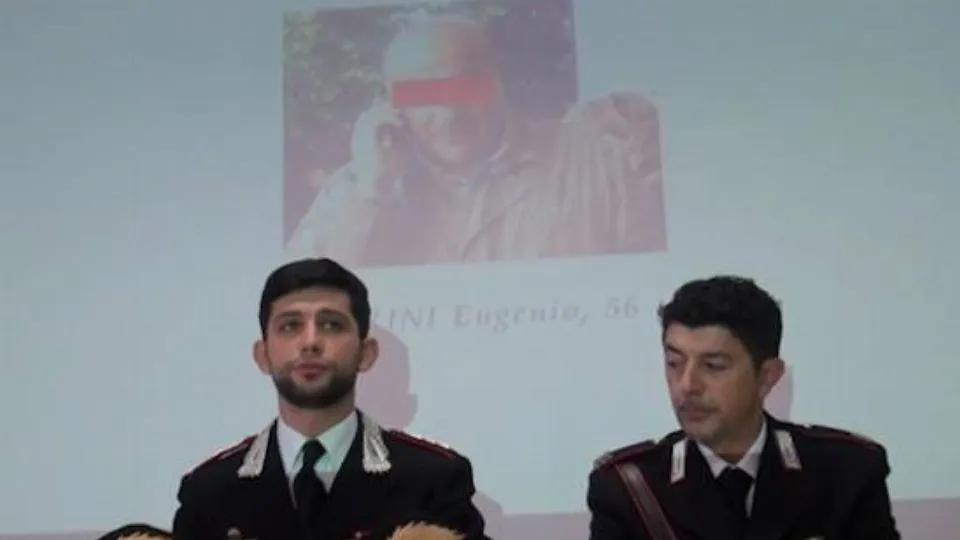 la conferenza stampa dei Carabinieri