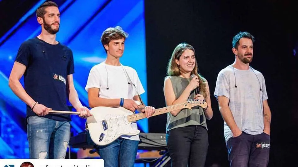 i Landlord sul palco delle audizioni di XFactor9