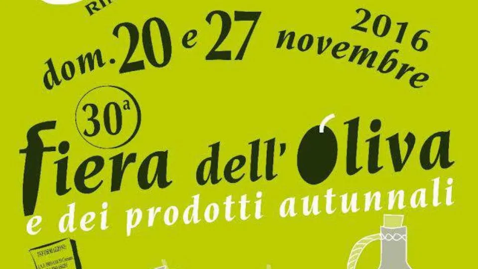fiera dell’oliva a Coriano
