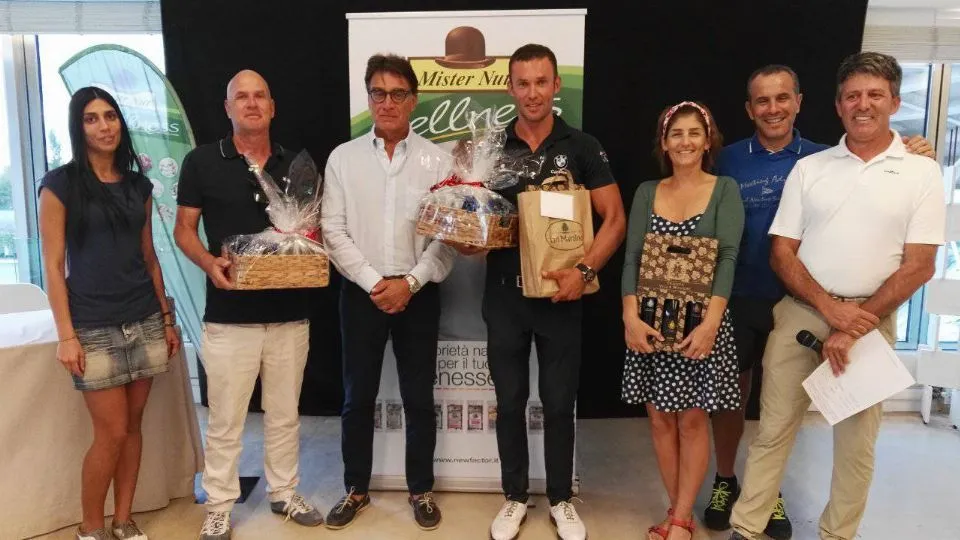 I vincitori del Mister Nut Golf Trophy