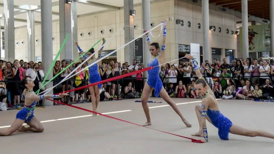 una performance in Fiera
