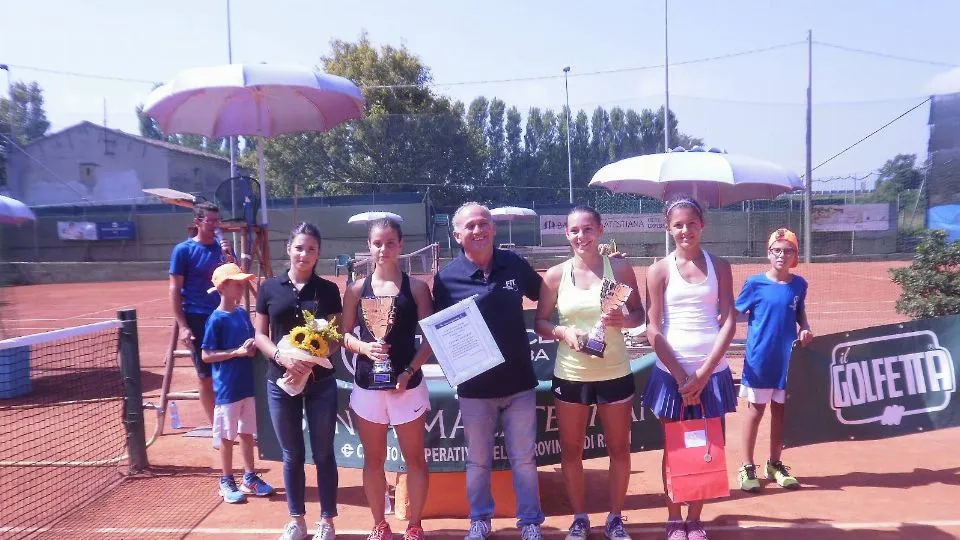 La premiazione delle vincitrici e delle finaliste Open Viserba