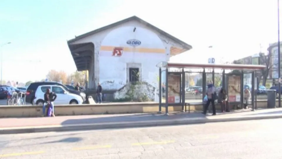l’edificio dove sorgerà la velostazione
